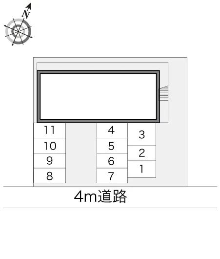 名古屋市守山区野萩町 月極駐車場